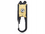 Dodaco Breloc unealta multifunctionala 20 in 1, din otel inoxidabil, design tip carabina, 8 x 2.5 cm , instrument compact pentru uz zilnic, camping, drumetii si reparatii