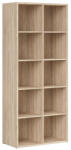 BRW Висока етажерка nepo plus reg/19/8 дъб сонома