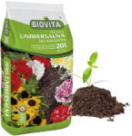 Biovita Univerzális kerti föld 5, 5-6, 5 pH virághoz 20L (5907813160035)
