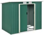 Juskys Kerti szerszámos ház 267x181 cm zöld (21056)