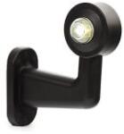 WAS Szélességjelző 12V/24V LEDes piros/fehér 90fokos rövid karos BAL oldal 126mm kinyúlás (135L) (135L-W21.2)