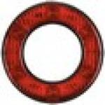 Dasteri Univerzális LED gyűrű 6LED-es 1 funkciós (Hátsó helyzetjelző) hátsólámpa 24V, Háromfüles felfogatás, belső átm. : 55mm, külső átm. : 98mm - DSL-3090 (DSL-3090) - szervizfelszereles