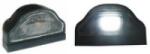  Rendszám megvilágítás közepes ívelt téglalap LED-es 12/24V 100mm x 56mm x 56mm (DOB-26LED)
