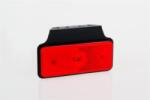 Fristom Szélességjelző 12-24V téglalap alakú piros 2 LED-es +tartó 118mm x 72mm (Mercedes Sprinter) (MD-13C+K LED) (MD-013C+KLED) - szervizfelszereles