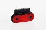 Fristom Szélességjelző 12-24V kerekített alakú piros 4 LED-es +tartó 120mm x 67mm (FT-20C+K LED) (FT-020C+KLED) - szervizfelszereles