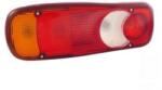  Hátsólámpa Renault félholdas, JOBB oldal, +tömszelence (eredeti VIGNAL) 350x130mm, vast. : 83mm, csavartáv. : 152mm - 152150 (152150)