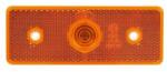 Dasteri Szélességjelző 24V téglalap alakú sárga 1LED-es (MD-13-hoz hasonló) 120x45mm, furattáv. : 75mm - 530L-0.05/24 (530L-0.05/24) - szervizfelszereles