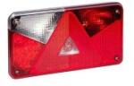  Utánfutó hátsólámpa Multipoint V BAL oldal (Hj. +fék+index+TOLATÓ+KÖDZÁRÓ), +Multipoint 8P csatlakozó hátul (eredeti ASPÖCK) 238x140mm, vast. : 55mm, csavartáv. : 152mm - 24-8550-000 (248550007)