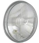 WESEM RE. 12411/022678. Trabant , Ifa, Multikár, Ikarus (stb). Sík (egyenes) üveges H4, -es izzós fényszóróbetét . Helyzetjelzős kivitel, izzók nélkül. Méretei: 178x97mm. Jobb-Bal. Újabb, -víztiszta üveges 