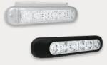 Fristom ! ! ! ÚJDONSÁG! ! ! - Nappali menetfény SZETT többféle beépítő kerettel 12-55V 3W 6LED-es rövid csík alakú 132x28mm, vast. : 19mm (FT-300LED) (FT-300LED) - szervizfelszereles