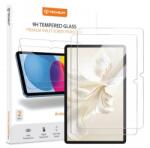 Techsuit Folie de protectie Ecran Techsuit ArmorGlass CrystalHD pentru Honor Pad 10 / 9, Sticla Securizata, Full Glue, Set 2 bucati - evomag