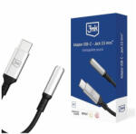3mk Protection USB-C adapter - Jack 3, 5 mm DAC fekete (5903108518055)