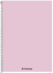 Fortuna Spirálfüzet kockás FORTUNA Monocolor A/4 70 lapos pasztell rózsaszín 01.08679 (01.08679)