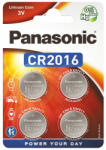 Panasonic CR2016 Panasonic elem, 4 db (BLPANCR2164B)