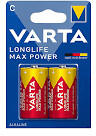VARTA Longlife Max Power bébi/ C/ LR14 elem, 2 db (4714101422)
