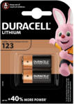 Duracell lítium elem CR123