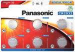 Panasonic CR2032 Panasonic elem, 6 db (BLPANCR326B)