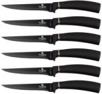 Berlinger Haus Black Rose Collection 6 db-os steak késkészlet tapadásmentes bevonattal (BH-2813)