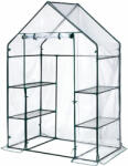 Leziter Balkon melegház 143x73x195 cm átlátszó (LMH-217-TR) - snaigeshop