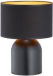 Emibig modern asztali lámpa aspen fekete arany emi1323/ln1 (1323/LN1)