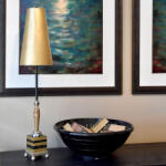 Elstead Lighting klasszikus asztali lámpa noma luxe fekete ezüst arany elsfb-noma-luxe-tl (FB-NOMA-LUXE-TL)