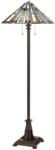 Quoizel tiffany állólámpa maybeck barna elsqz-maybeck-fl (QZ-MAYBECK-FL)