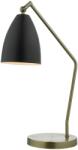 där lighting modern asztali lámpa olly antik sárgaréz fekete daroll4154 (OLL4154)