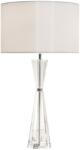 där lighting glamour modern asztali lámpa risha elefántcsont ivory nikkel darris4208 (RIS4208)