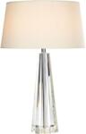 där lighting glamour modern asztali lámpa cyprus elefántcsont ivory csiszolt króm darcyp4208 (CYP4208)