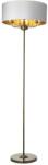 Endon Lighting klasszikus állólámpa highclere antik sárgaréz fehér end98935 (98935)