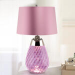 Elstead Lighting Elstead glamour modern asztali lámpa lena small rózsaszín elslena-tl-s-plum (LENA-TL-S-PLUM)