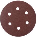 Mac Allister Disc abraziv cu prindere tip Velcro Mac Allister, 150 mm P120, 5 bucati