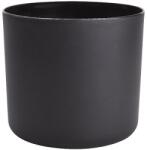 GoodHome Ghiveci rotund GOODHOME, plastic, 25.1 cm, negru