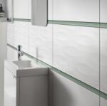 GOODHOME Mozaic interior, verde, sticla, dreptunghiular, 2 x 60 x 8 mm GoodHome Palmi