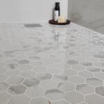 GOODHOME Mozaic portelanat decorativ GoodHome Ultimate Marble, 30x30 cm, alb - bricodepot - 39,74 RON