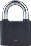 YALE Lacat Yale din otel cu corp de 60mm, negru