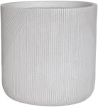 Verve Ghiveci flori VERVE, lut, D 30 cm, alb