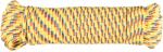 Evotools Cordelina PP, grosime 4 mm, lungime 20 m, galben multicolor Evotools