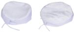 Mac Allister Set discuri lustruire auto MAC ALLISTER, 2 bucati, fetru + textil, 125 mm, alb