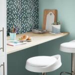 COLOURS Mozaic interior, verde, sticla, patrat, 30.6 x 30.6 cm x 8 mm GoodHome Bressia