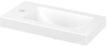 GoodHome Lavoar baie GOODHOME Beni, rasina, 44.2 x 23.2 cm, alb lucios