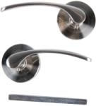 ASSA ABLOY Set manere, aluminiu, nichel satinat Yale Napoli