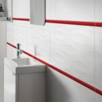 GOODHOME Mozaic interior, rosu, sticla, dreptunghiular, 2 x 60 x 8 mm GoodHome Palmi