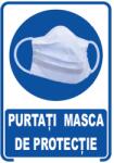 PROTEK Indicator "PURTATI MASCA DE PROTECTIE", 20x30