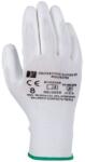 DCT Manusi de protectie DCT, marime 8, albe, uz general, poliester