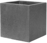 Verve Ghiveci flori VERVE Nore, ciment, 48 x 47 x 48 cm, antracit