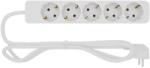 OPP1 Prelungitor 5 prize Schuko, 1 m, 1.0 mm, alb