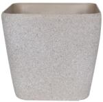 Verve Ghiveci flori VERVE, plastic, D 28 cm, bej
