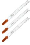 Universal Fit Set 3 lame fierastrau pedular T123X Universal fit, 74 mm, otel, argintiu