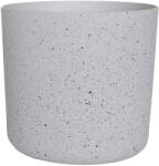 Verve Ghiveci flori VERVE, plastic, D 13 cm, alb
